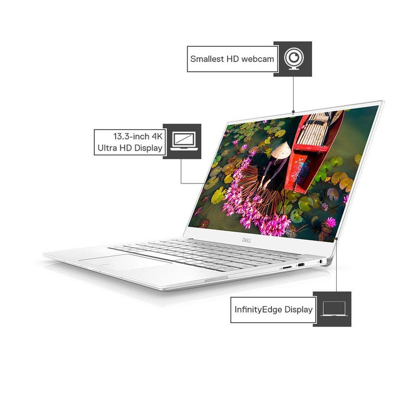 Dell XPS 7390 i5-10210U | 8GB DDR3 | 512GB SSD |   13.3&quot; FHD InfinityEdge | INTEGRATED |Win 10 + Office H&amp;S 2019 |Backlit Keyboard + Fingerprint Reader | 1 year Premium Support Plus-1