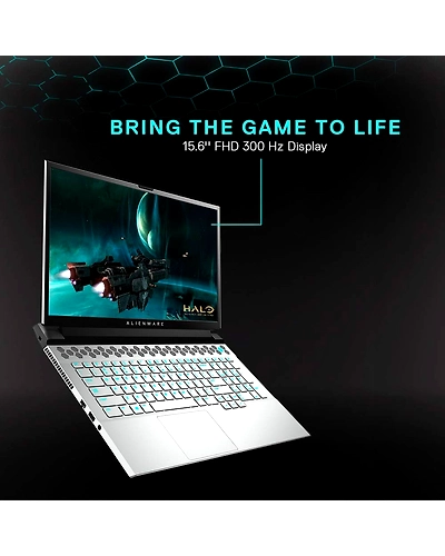 Dell Alienware m15 (R3) i7-10750H | 16GB DDR4 | 1TB SSD |  15.6&quot; FHD AG 300Hz 300 nits 100% sRGB | NVIDIA® GEFORCE® RTX 2060 (6GB GDDR6) | Win 10 + Office H&amp;S 2019 |Backlit Keyboard RGB | 1 year Onsit-1