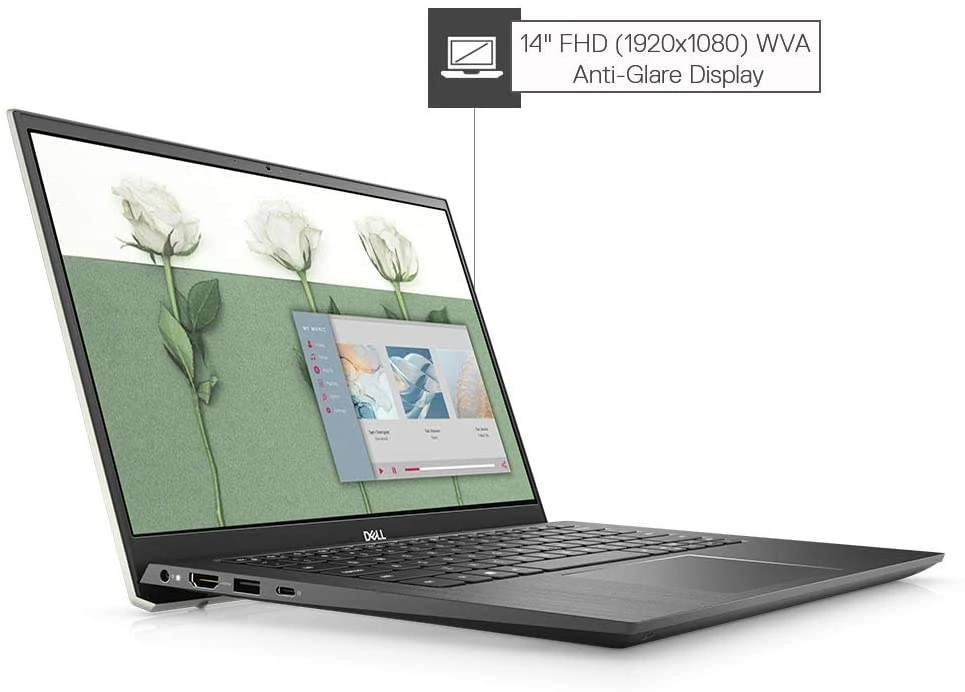 Dell Inspiron 5409 i5-1135G7 | 8GB DDR4 | 512GB SSD |14.0&quot; FHD WVA AG Narrow Border 300 nits |  NVIDIA® GEFORCE® MX350 2GB GDDR5 | Win 10 + Office H&amp;S 2019 | Backlit Keyboard + Fingerprint Reader | 1 -2