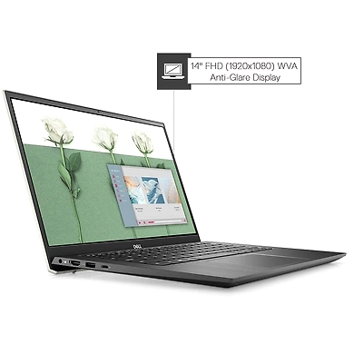 Dell Inspiron 5409 i7-1165G7 | 8GB DDR4 | 512GB SSD |14.0&quot; FHD WVA AG Narrow Border 300 nits | NVIDIA® GEFORCE® MX350 2GB GDDR5 | Win 10 + Office H&amp;S 2019 |  Backlit Keyboard + Fingerprint Reader | 1 -2