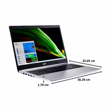 Acer  Aspire 5 A515-45 R7-5700U / 8GB / 512GB PCIe NVMe SSD / 15.6&quot; FHD Acer ComfyView LED LCD /  AMD Radeon™ Graphics / Windows 10 / Pure Silver-NX-A84SI-003