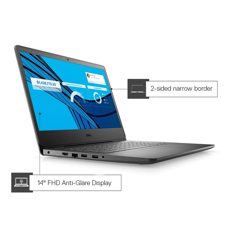 DELL Vostro 3400 i5-1135G7 | 8GB DDR4 | 1TB HDD | Win 10 + Office H&amp;S 2019 | INTEGRATED | 14.0&quot; FHD WVA AG Narrow Border | Standard Keyboard | 1 Year Onsite Hardware Service-1