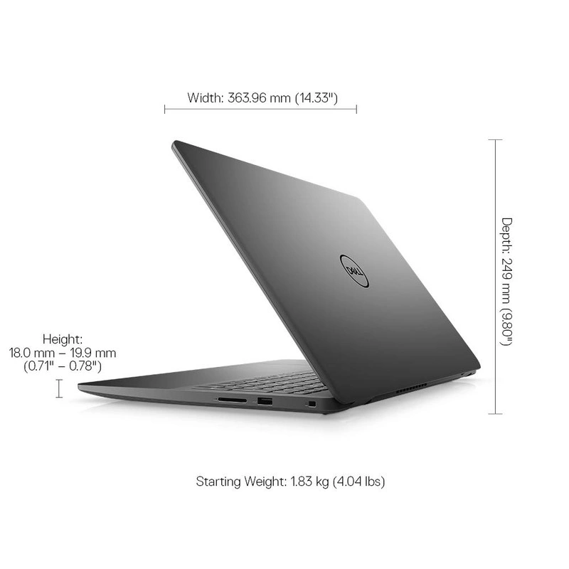 DELL Inspiron 3502 PQC-N5030 | 4GB DDR4 | 1TB HDD | Win 10 + Office H&amp;S 2019 | INTEGRATED | 15.6&quot; HD AG Narrow Border | Standard Keyboard | 1 Year Onsite Hardware Service-1