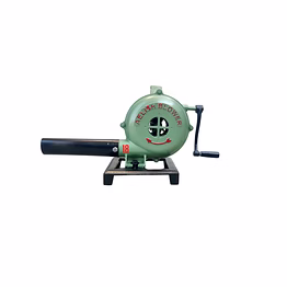 active hand crank blacksmithing forge blower, cast aluminum manual mini blower no 18