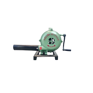 Hand Crank Blacksmithing Forge Blower, Cast Aluminum Manual Mini Blower no 18