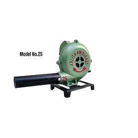Hand Crank Blacksmithing Forge Blower, Cast Aluminum Manual Mini Blower no 25