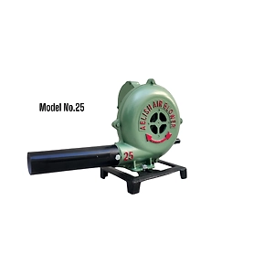 Hand Crank Blacksmithing Forge Blower, Cast Aluminum Manual Mini Blower no 25