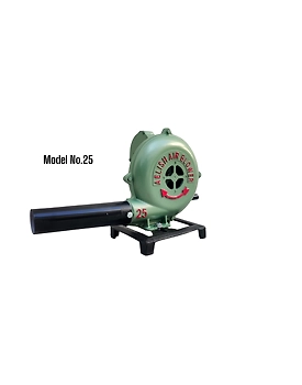 Hand Crank Blacksmithing Forge Blower, Cast Aluminum Manual Mini Blower no 25
