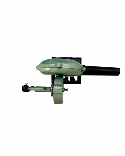 Hand Crank Blacksmithing Forge Blower, Cast Aluminum Manual Mini Blower no 25-2