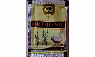 10 X PACK OF Babaji Herbals Ortho Nil powder
