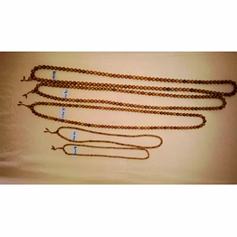 wooden prayer beads mala