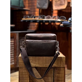 leather crossbody sling bag