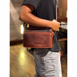 leather crossbody messenger bag