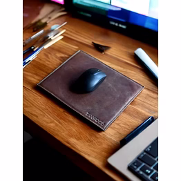 premium leather mouse pad