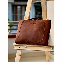 slim leather laptop sleeve bag
