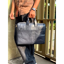 modern leather laptop briefcase