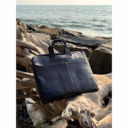 executive leather laptop briefcase