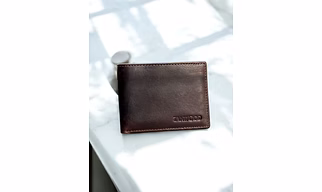 Classic Dark Brown Leather Wallet