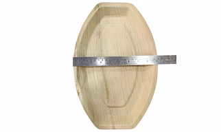 oval boat 13 inch x 9 inch
