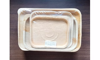 Square plate 6 inch