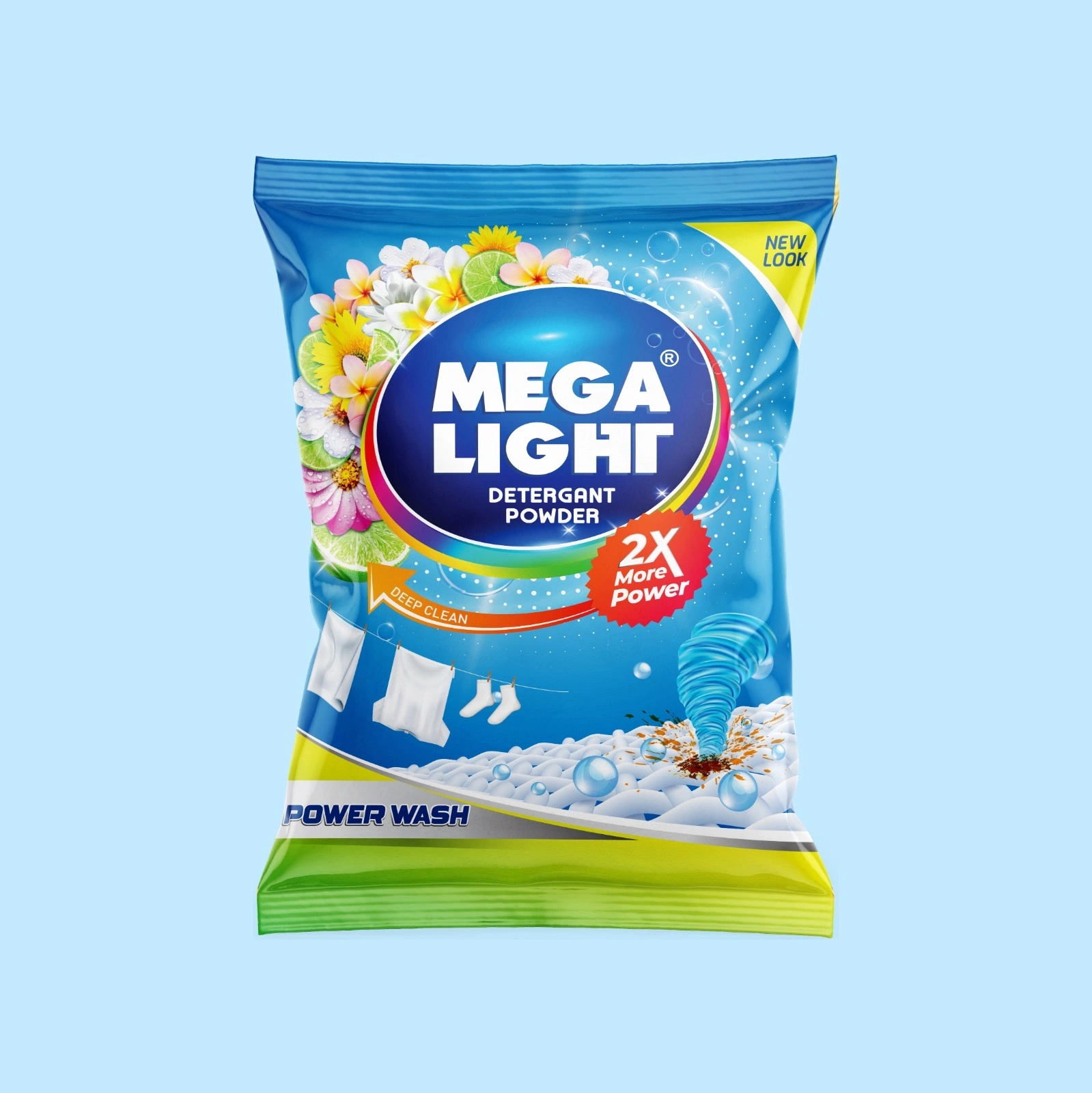 mega light detergent powder 2kg-12624326