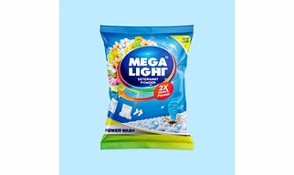 mega light detergent powder 2kg