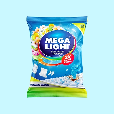 mega light detergent powder 3kg