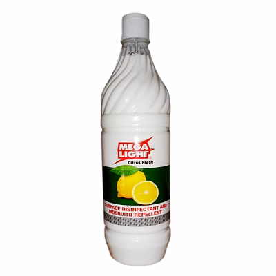 mega light citrus fresh floor cleaner 1liters