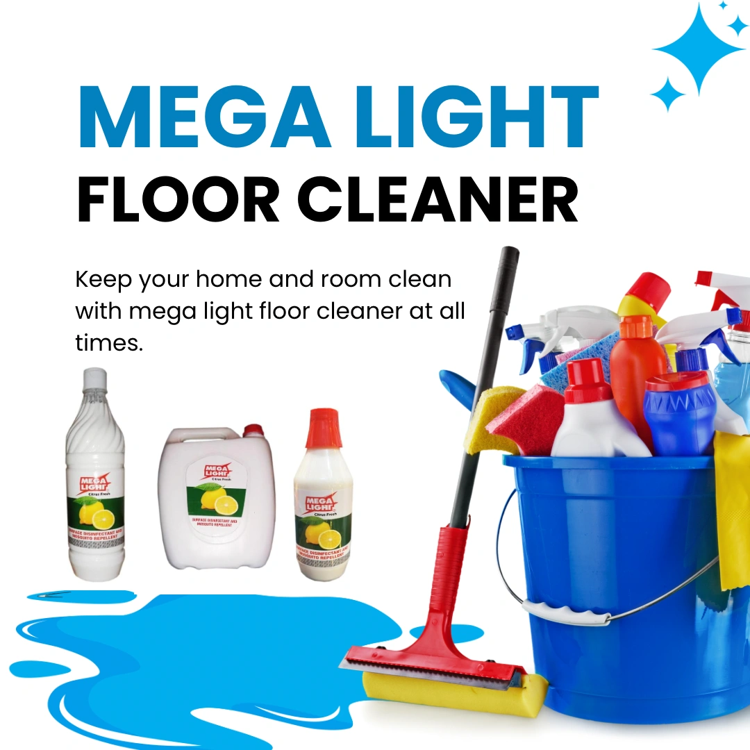 mega light citrus fresh floor cleaner 1liters-1