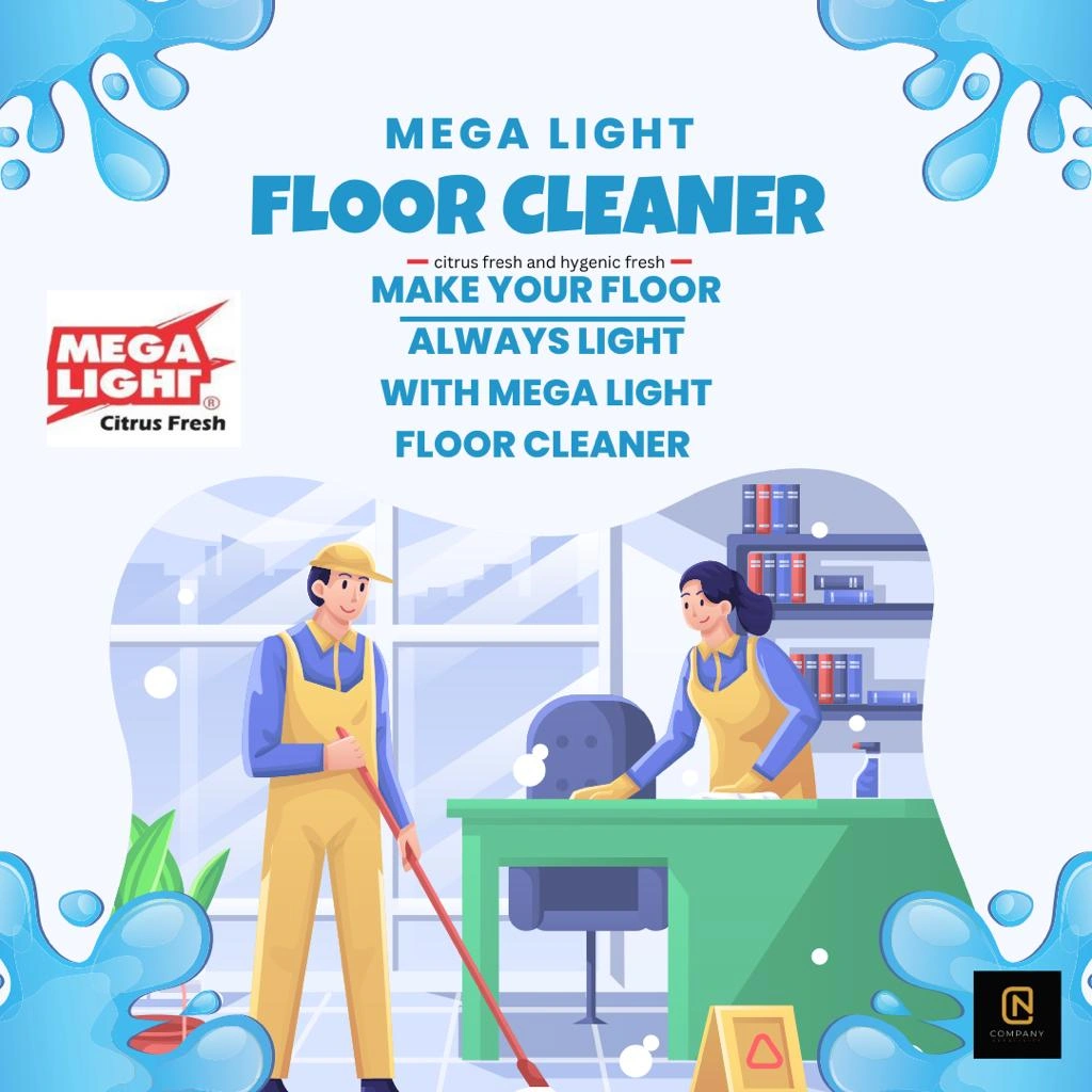 mega light citrus fresh floor cleaner 1liters-2