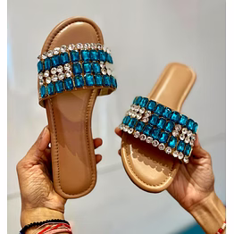 women shoes rahinestone beaded shoes