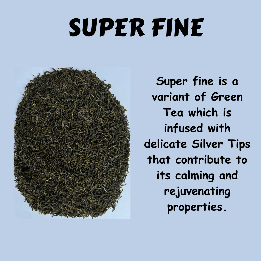 MMISHTEA Super Fine Green Tea (Silver Tips)-GVT-SuperFine