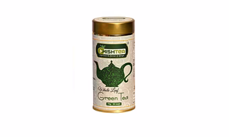 MMISHTEA Whole Leaf Green Tea (Tin Caddy Box) 75 grams