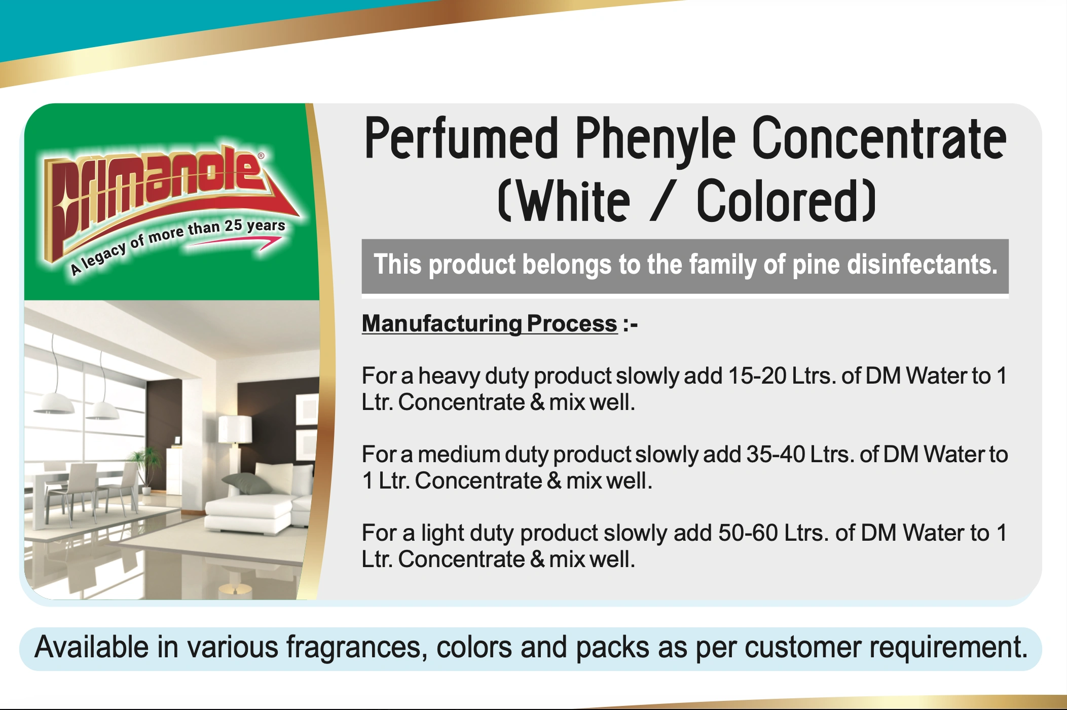 Perfumed Phenyl Concentrate (Coloured)-2