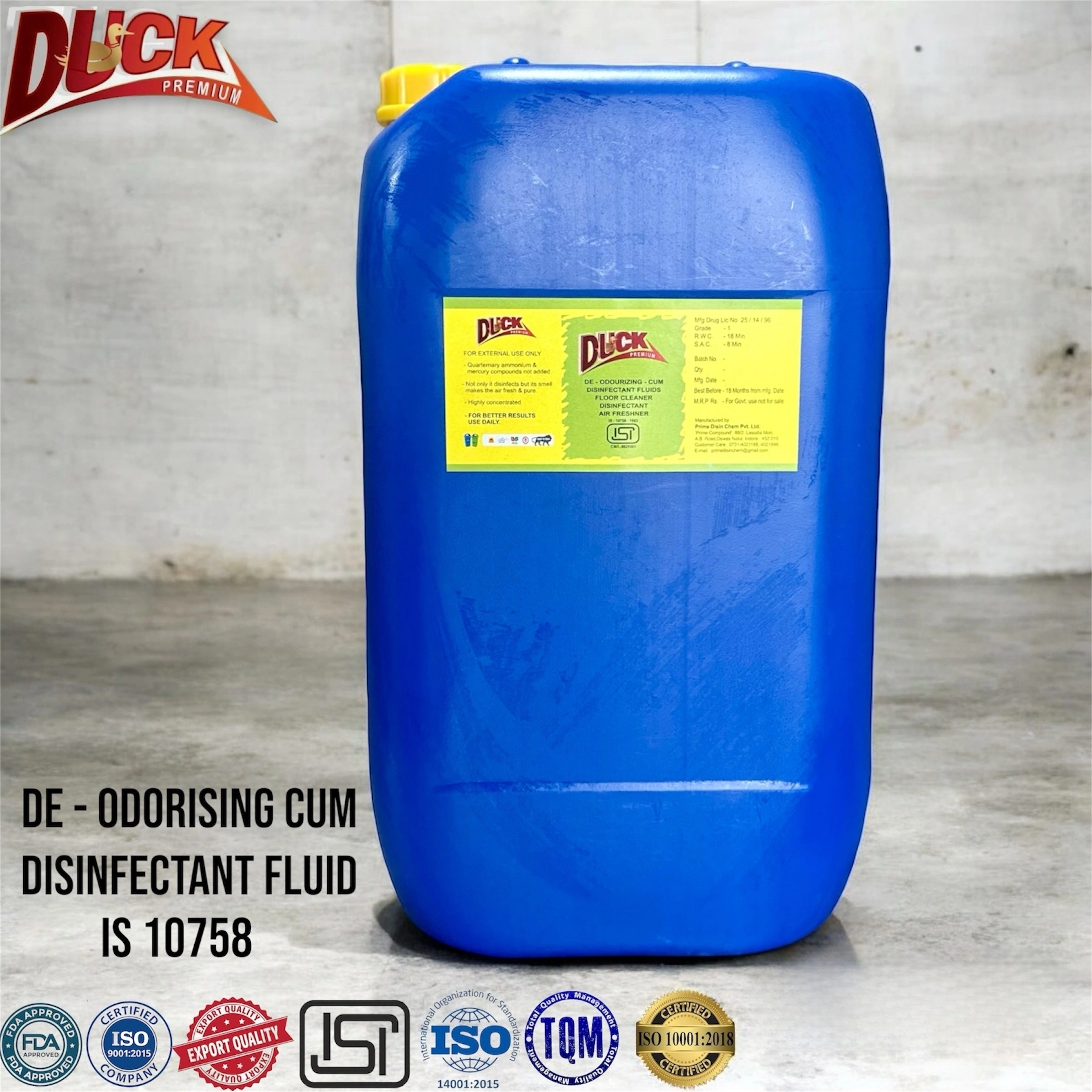 IS 10758 De-Odorizing cum Disinfectant Fluids-12608288