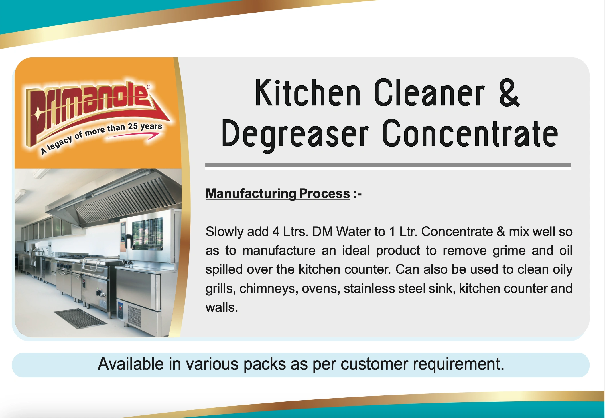 Kitchen Cleaner cum Degreaser Concentrate-1