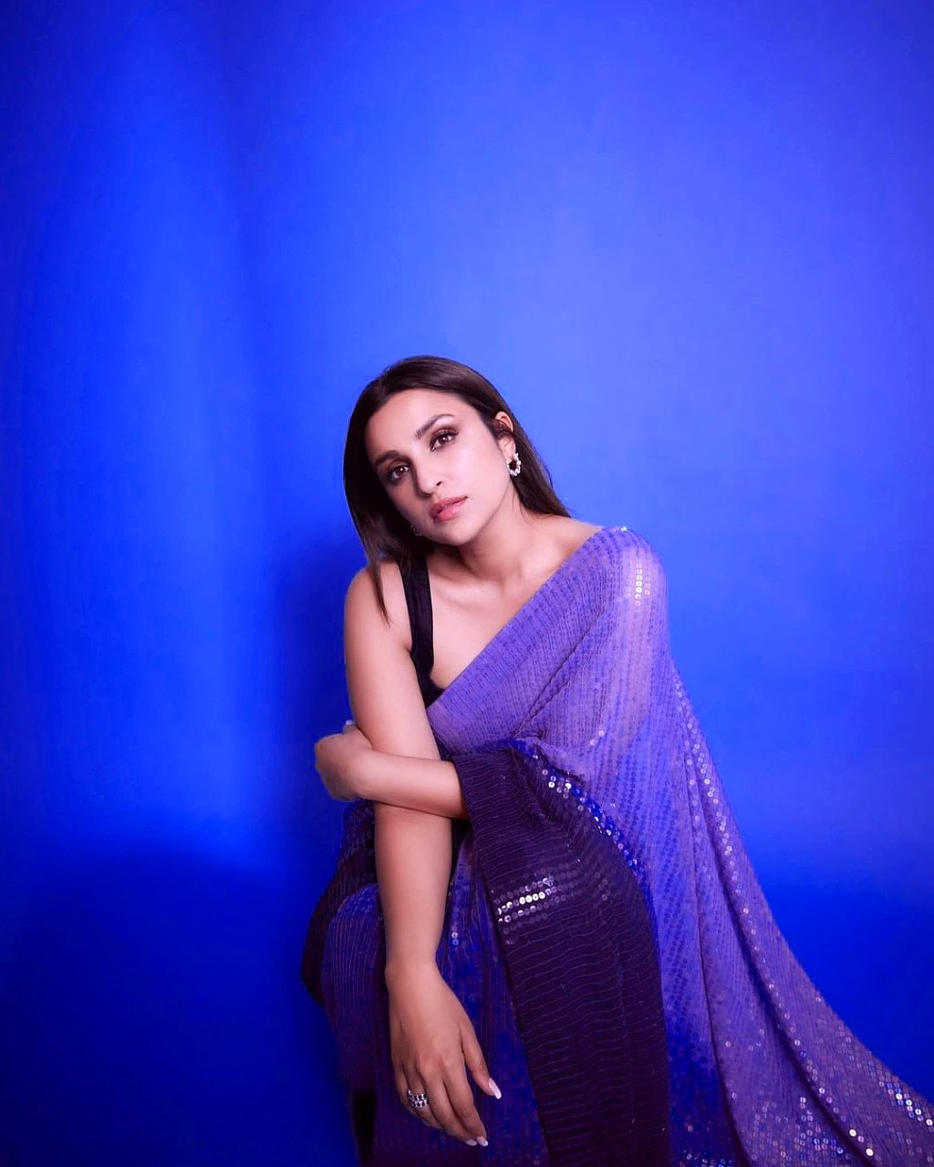 Vichitra Silk Saree with Piping With Blouse Piecs image 4