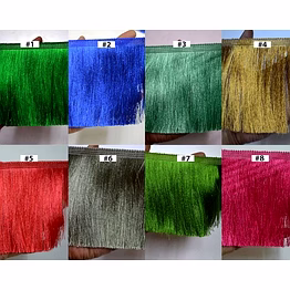 kalpanam export 6" brush fringe