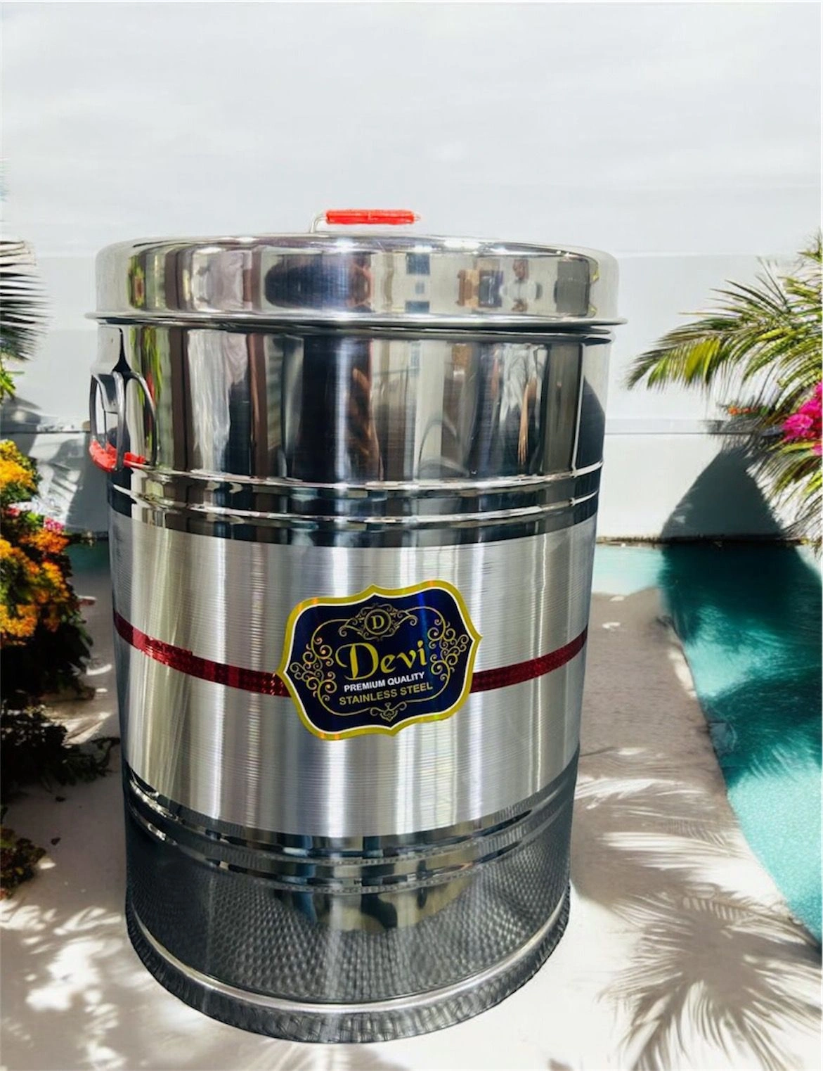 STAINLESS STEEL RASAN DABBA-12610376