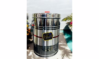STAINLESS STEEL RASAN DABBA