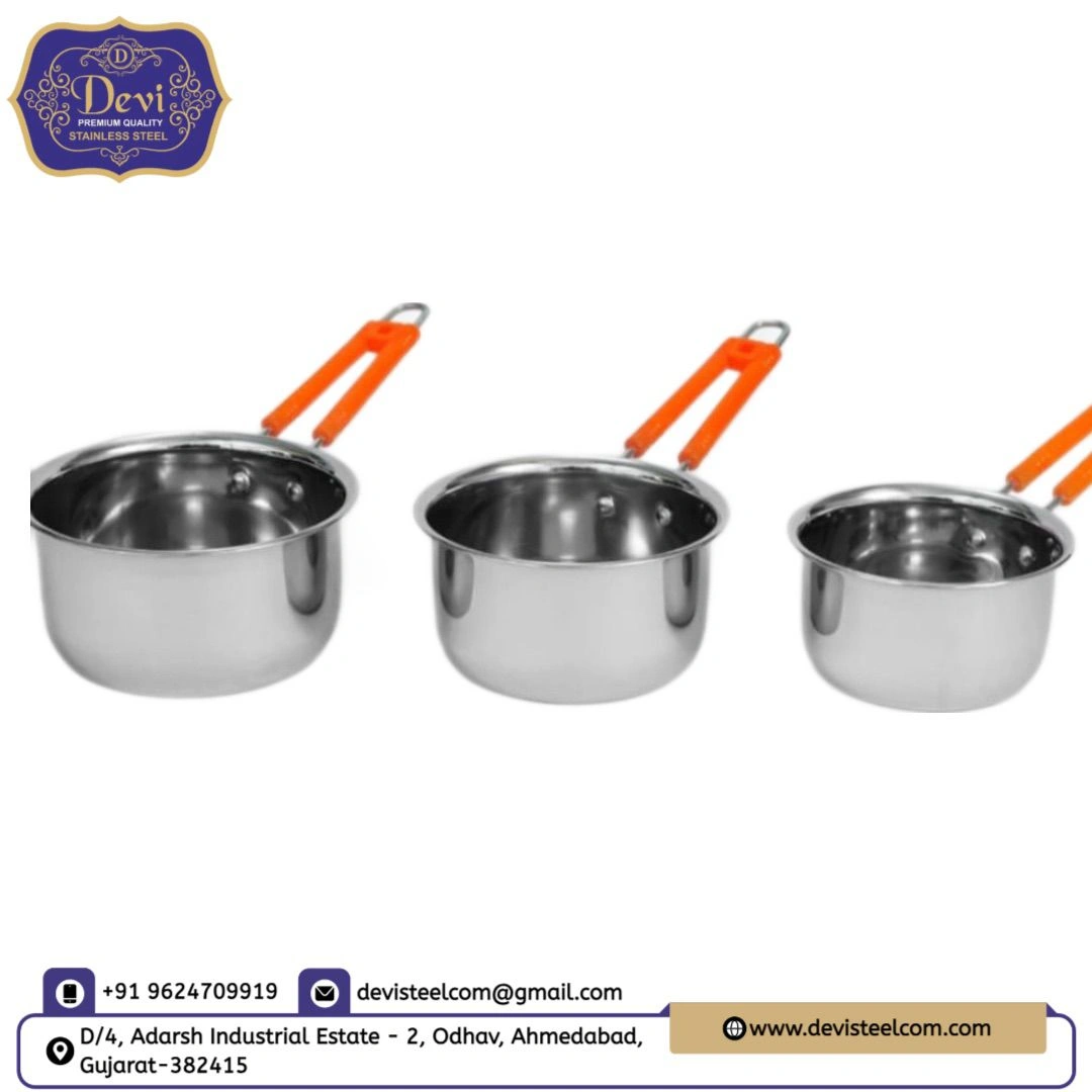 STAINLESS STEEL COOKING SAUCEPAN-1