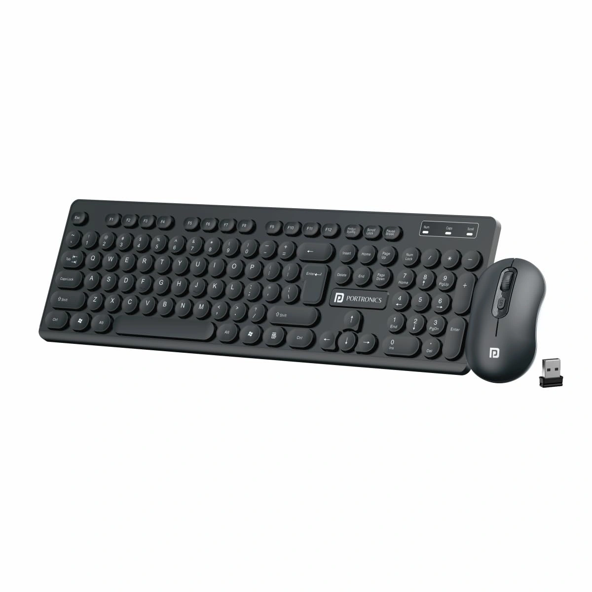 Portronics Key6 Combo Wireless Keyboard and Mouse Set-12610914