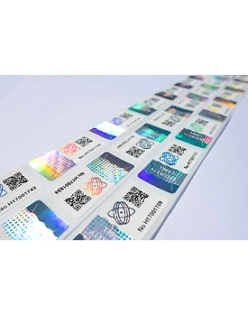 Security Label - Paper Label with Hologram
