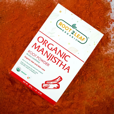 root2leaf organic organic manjistha root powder