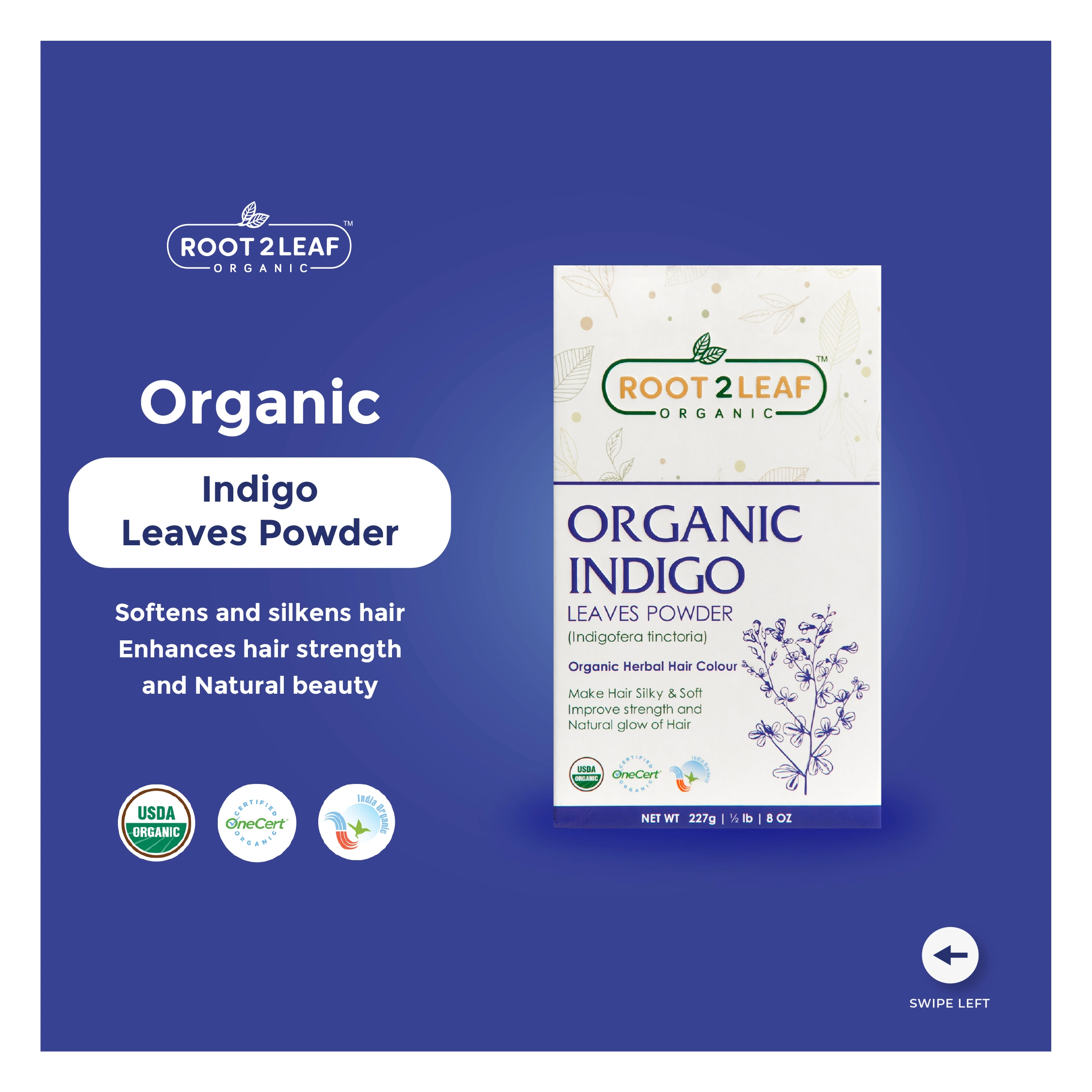 Organic Indigo Leaves Powder-12620552