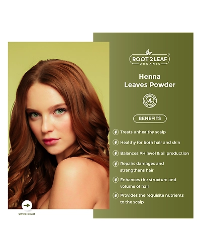 Organic Henna Leaves Powder-1
