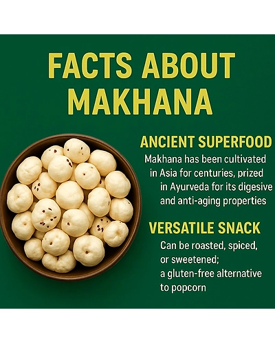 Roasted Makhana - Premium Grade Foxnut-2