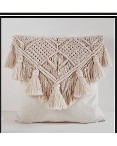Handmade Macrame Cushion Cover-2