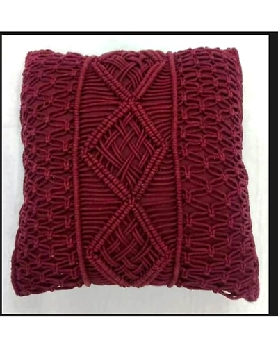 Handmade Macrame Cushion Cover-1
