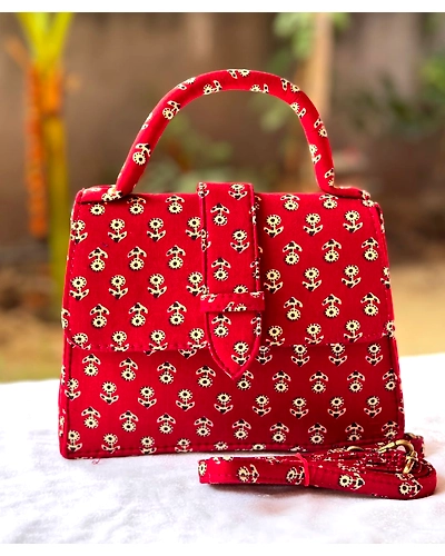 JAIPURI HANDBLOCK PRINTED BAGS-3